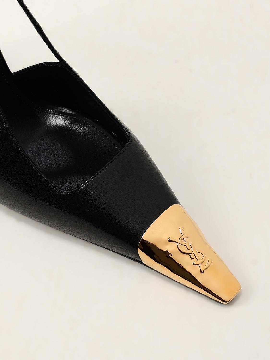 Giglio Slingback Jeanne Saint Laurent in nappa Qualità